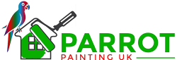 parrot painting logo